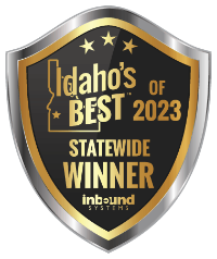 Idaho's Best of 2023 shield award